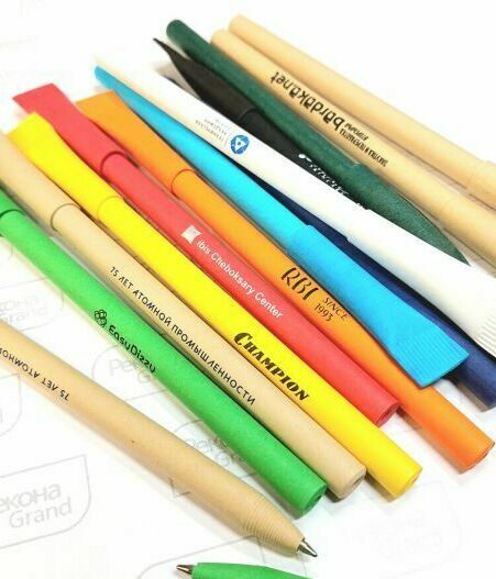 эко ручки с логотипом эко ручки с логотипом