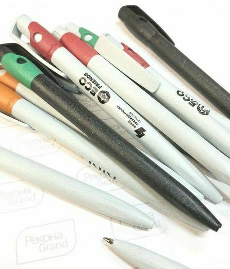 эко ручки с логотипом эко ручки с логотипом